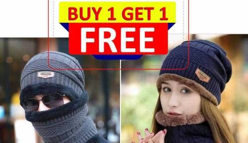 two caps in the price of one.special offer