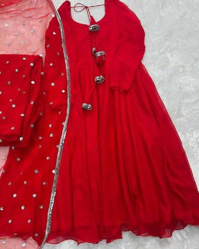 MOST DEMANDING ARTICLE Fancy Chiffon Maxi 3pc