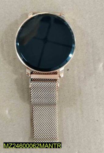 magnet digital led golden watch 