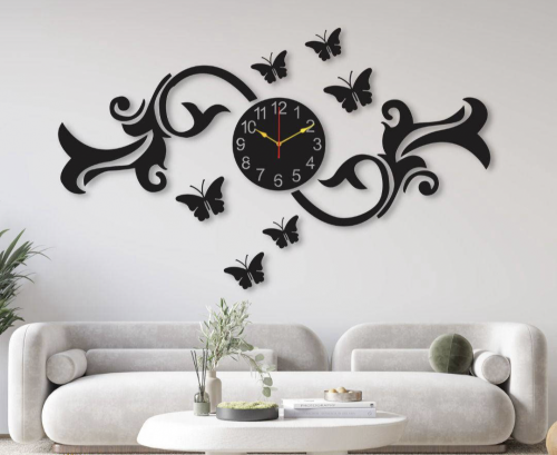 classy bell wall clock 