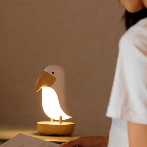 Taucan Bird Night Light Table Lamp