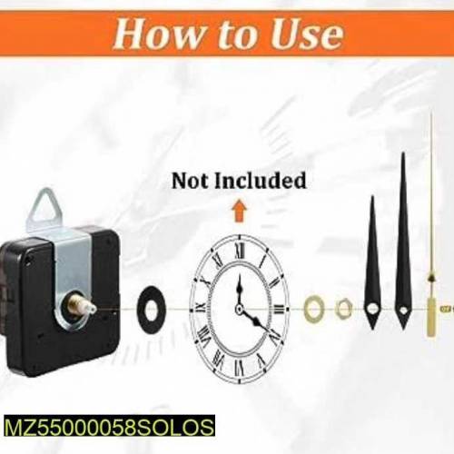Beautiful number design MDF wall clock 
