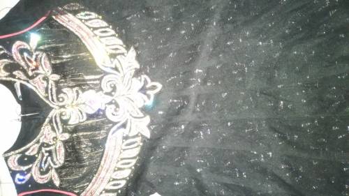 stylish black net frock