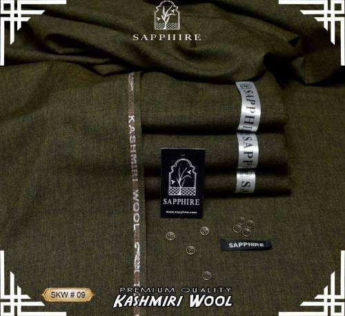 Superior Quality Sapphire Kasmiri Wool Volume 1