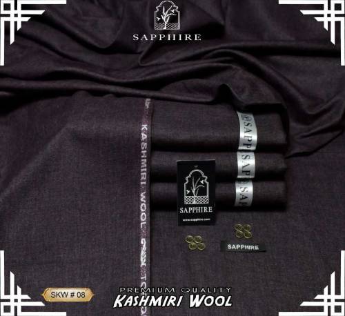 Superior Quality Sapphire Kasmiri Wool Volume 1