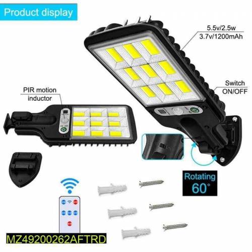 Solar Street Light With Motion Sensor  