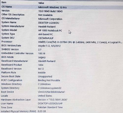 HP Laptop