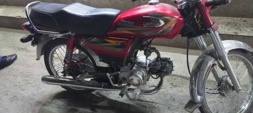United 70cc bike.
