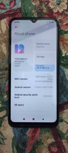 Redmi 9C with Complete Box