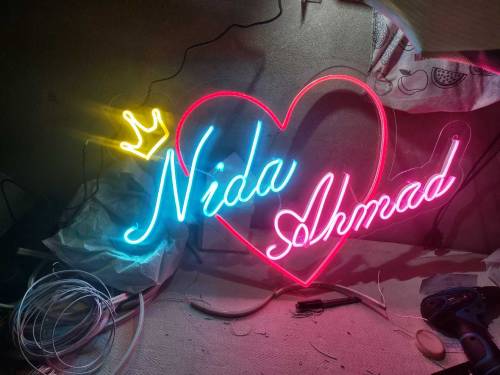 flexible neon sign
