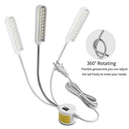 1/3LED Sewing Machine Lamp 360 Flexible Adjustable Gooseneck Work Lamp