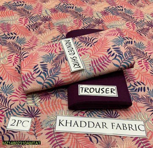 Khaddar unstitched 2 piece for girls😇
