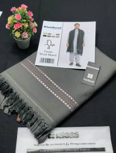 🌸 Alhamdulillah *Gents Winter Acrylic Wool Shawl *