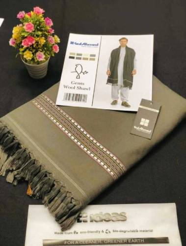 🌸 Alhamdulillah *Gents Winter Acrylic Wool Shawl *