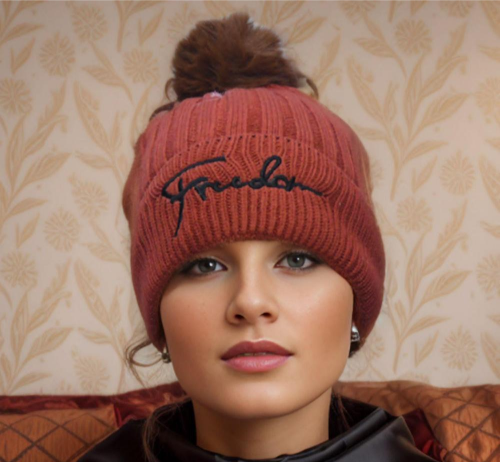 *Woolen Beanie Cap For Women