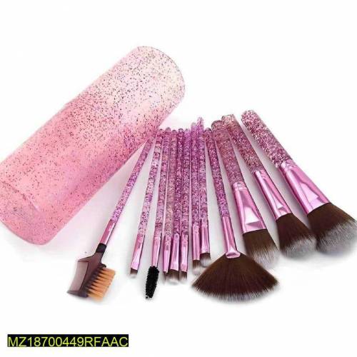 Makeup brush set with box of 12