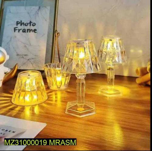 LED Crystal Small Table Lamp