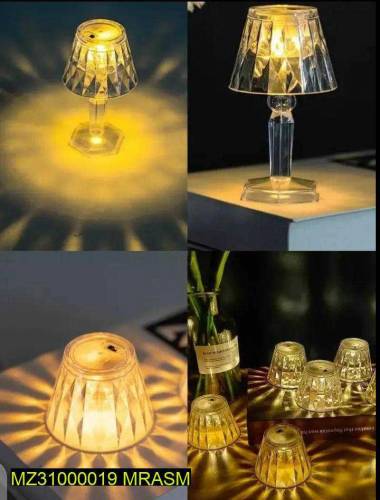 LED Crystal Small Table Lamp