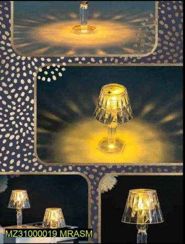 LED Crystal Small Table Lamp