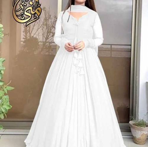 fancy party wear maxi (chiffon/net)