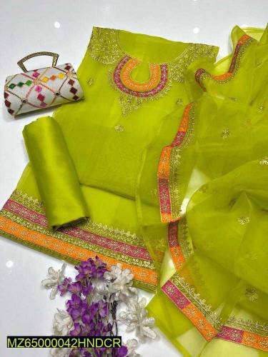 3Pcs Women's Embroidery Suit