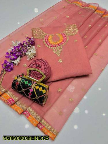 3Pcs Women's Embroidery Suit