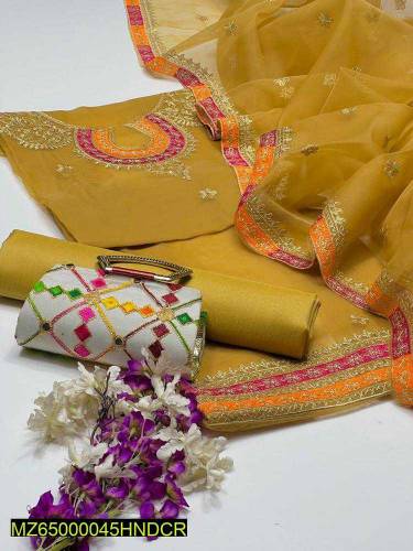 3Pcs Women's Embroidery Suit