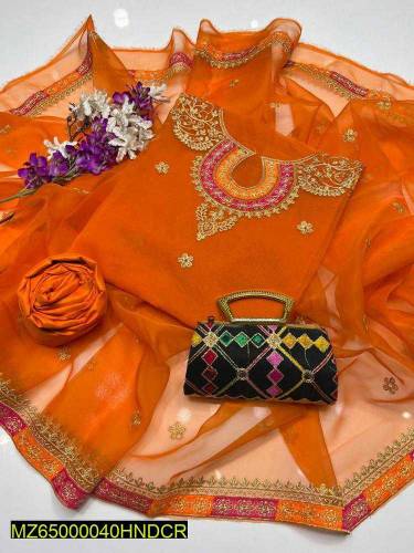 3Pcs Women's Embroidery Suit