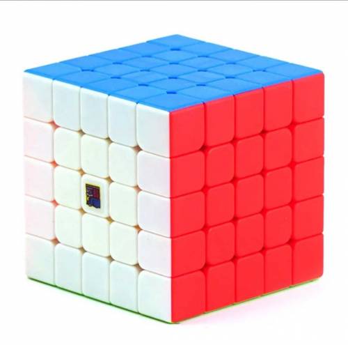 5×5 Rubik cube smooth and best quality product sticker less 