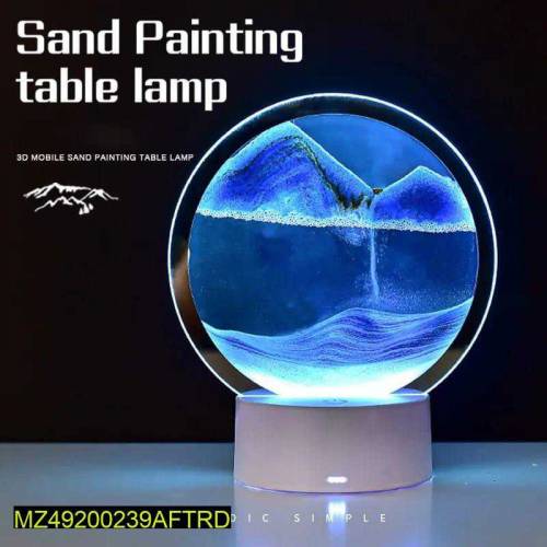 RGB sand light decorations item