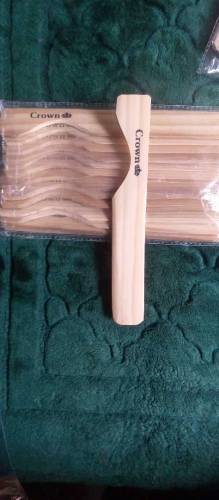 wooden wex spastula 