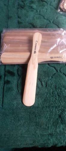 wooden wex spastula 
