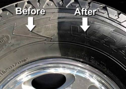 car tyre shiner cash on delivery all over pakistan