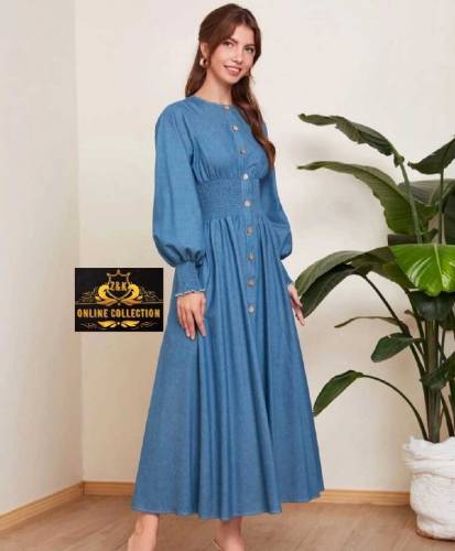 Denim Maxi