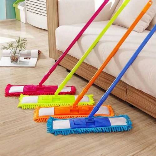 MicroFibre Flat Mop Long Handle