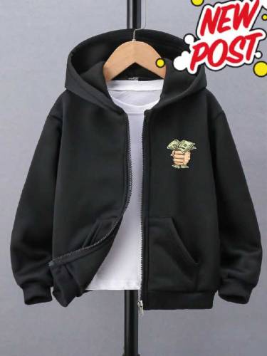Kids Printed Zipper, Hoodie, Jacket 