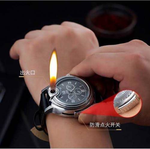 Branded Original Lighter Inflamed Wrist watch Free Delivery Across Pak