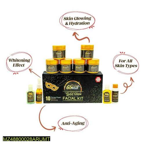gold facial kit 
