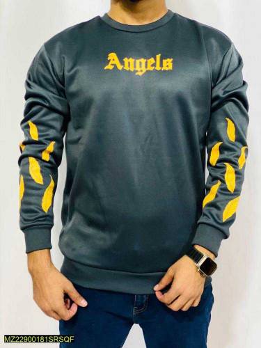1 PCs men's stitched polyester fleece plain sweatshirt 
