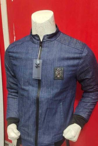 Men's Twill Jeans Full Sleeves Jacket 
