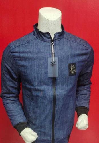 Men's Twill Jeans Full Sleeves Jacket 