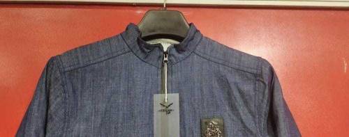 Men's Twill Jeans Full Sleeves Jacket 