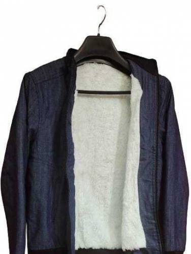 Men's Twill Jeans Full Sleeves Jacket 