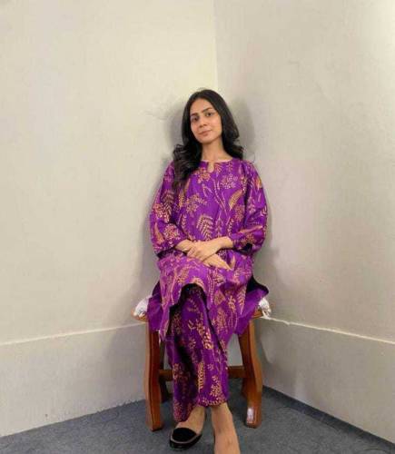 2 pcs stitched linen suits 