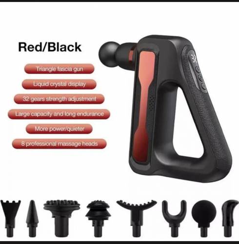 Rechargeable Fascial Gun Deep Muscle Full Body Vibrating Massager Gun