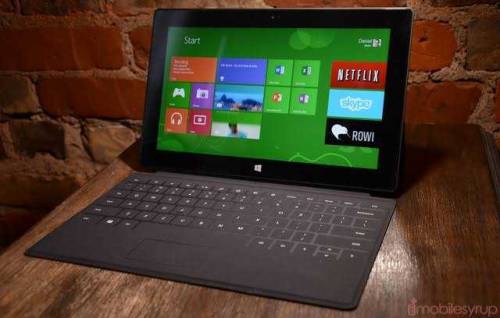 Microsoft surface rt 