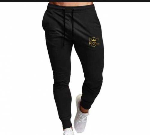 2 PCs Men's Stitched Fleece Printed Tracksuit 