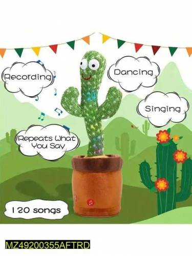 *Dancing Cactus plush toy For kids