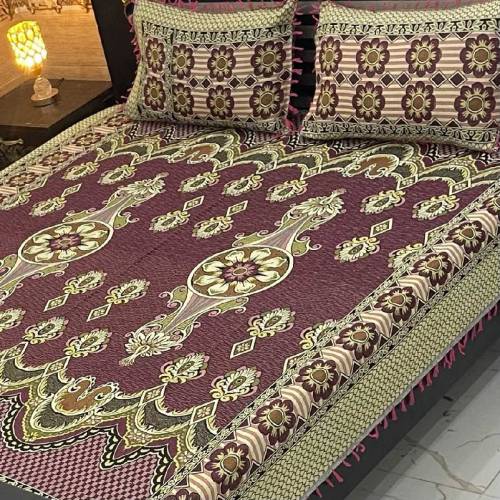 *3pc Gultex Multani Bedsheet 