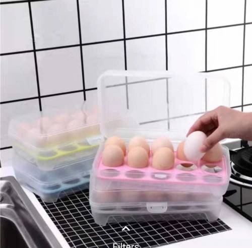 15 Grid egg storage box